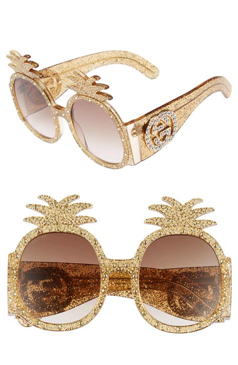 gucci sunglasses pineapple|gucci clearance sunglasses.